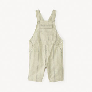 Korte gestreepte doek overall voor babyjongen 