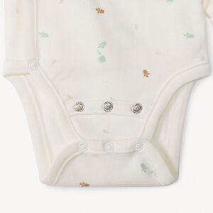 Set van 2 evolutieve bodies met lange mouwen voor baby 