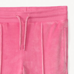 Ensemble en velours gilet à capuche + jogging pour fille  