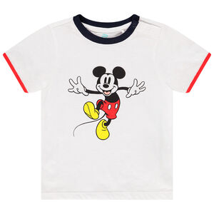 T-shirt manches courtes Mickey Disney pour bébé garçon 