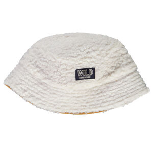 Bob réversible en sherpa et velours pour garçon 