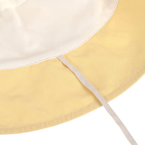 UV-zonnehoed T45/47 Checkerboard Pale Yellow/Sea Salt 