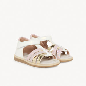 Sandalen met velcro en kruisbandjes voor meisjes 