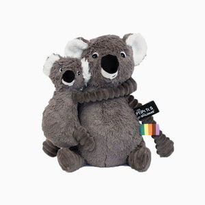 Peluche Ptipotos - Gris Koala maman/bébé 