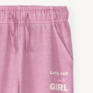 Roze vervaagde meisjes joggingbroek 