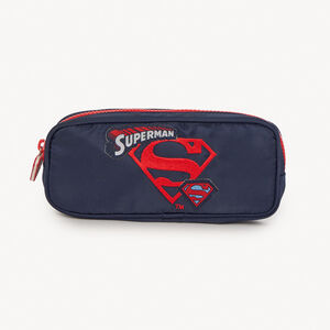 Trousse d'école en toile Superman Warner garçon 