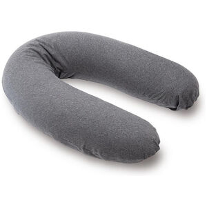 Grand coussin multi-usage Buddy Anthracite Chiné 