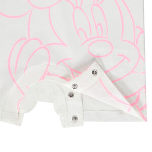 Korte jumpsuit in jersey met Minnie Disney-print voor meisjes 