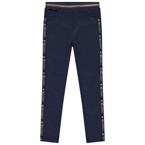 Jegging en milano à bandes latérales pour enfant fille 