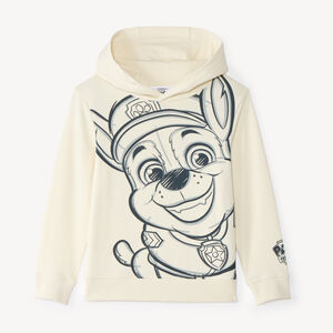 Sweat à capuche met print van Chase uit Paw Patrol voor jongens 