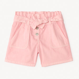 Short paperbag en denim pour fille 