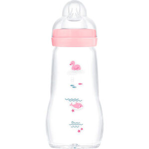 Biberon en Verre 260ml Feel Good Pink 