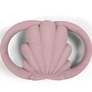 Bijtspeeltje bijtring zeeschelp Seashell Blush 