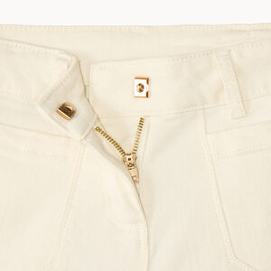 Short en denim uni pour fille 