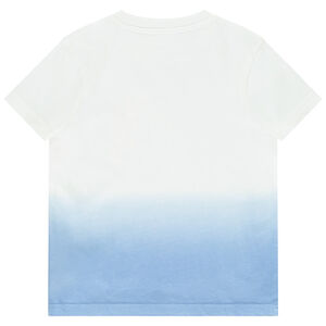 T-shirt manches courtes printé effet dégradé garçon 