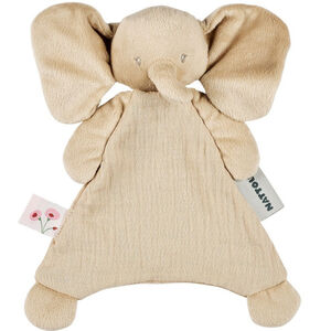Mini doudou - Eléphant - Fanfan - Sable - 25x20 cm 
