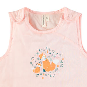 Slaapzak zonder mouwen in popeline TOG 2.5 