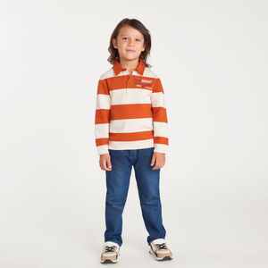 Poloshirt met strepen voor jongens 