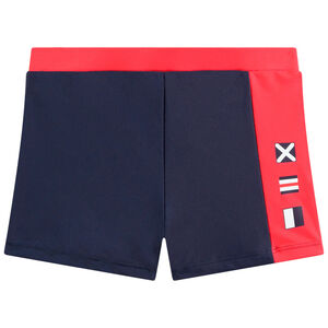 Boxer de bain bicolore en jersey pour bébé garçon 