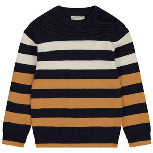 Gestreepte fantasietrui voor jongen 