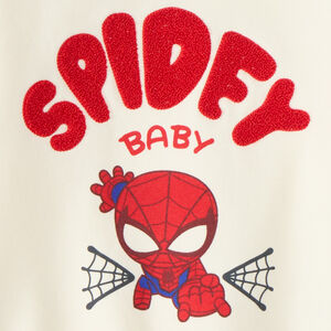 Oversized fleece sweatshirt voor baby jongens Spidey Marvel 