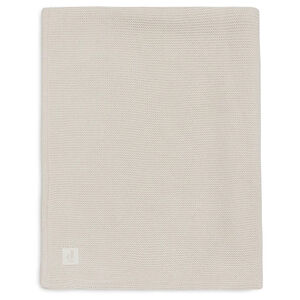 Couverture lit bébé Box Knit - Sable chaud/Velvet -100x150 cm 