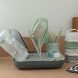 Modulair flessenrek Forêt misty grijs mineraal 