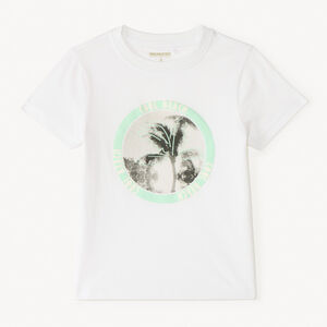 T-shirt manches courtes avec print fantaisie pour garçon 