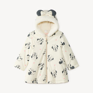 Speelse baby meisjes parka met capuchon Minnie Disney 