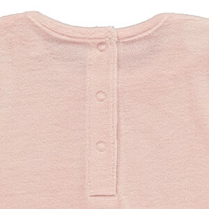 Pyjama 2-delig van fluweel met konijnenprint voor meisjes 