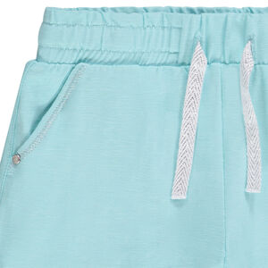 Short en jersey uni pour fille 