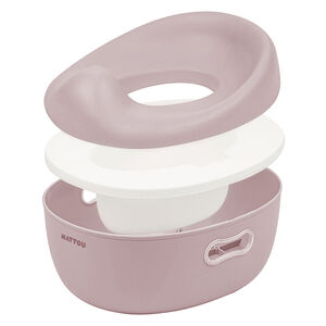 Potje voor baby Potty 3-in-1 Oudroze 
