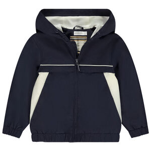 Parka met capuchon in vintage stijl voor jongen 