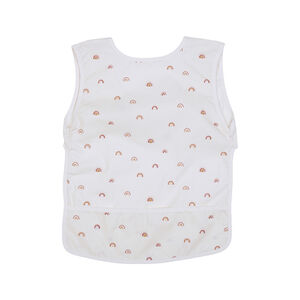 Bavoir intégral imperméable imprimé arc-en-ciel 