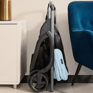 Poussette Dragonfly avec canopy noir/nuit noire/nuit noire 