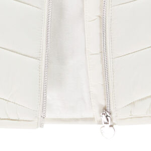 Donsjas zonder mouwen voor baby meisje 