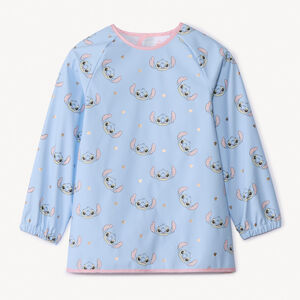 Tablier manches longues imprimé Stitch Disney fille 