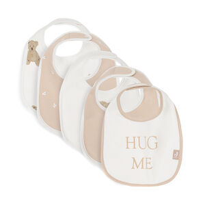 Lot de 5 bavoirs imperméables Teddy Bear/Harvest 