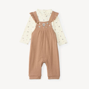 Tweede set baby meisjes overall met Disney Minnie motieven. 