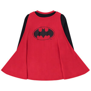 Pyjama 2-delig met afneembare cape Batman Warner voor jongens 