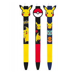 Balpen uitwisbaar Pokemon - Keuze kleur willekeurig. 1stk 