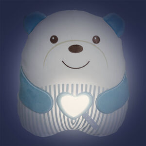 Knuffel nachtlampje Tendre Ourson Blauw 
