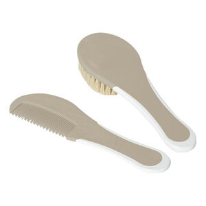 Brosse & Peigne Uni Taupe 