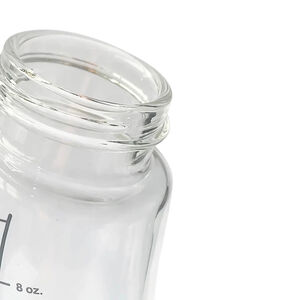 Zuigfles S van glas Natural anti-colic 250ml Popcorn 
