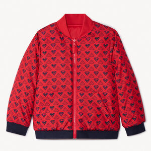 Omkeerbare Superman Warner bomberjas voor jongens 