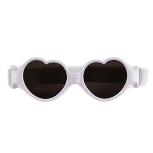 Lunettes de soleil avec bandeau Baby 0-9M Cœur - Lilas 