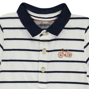 Poloshirt met lange mouwen voor babyjongen 