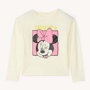 Lange mouwen T-shirt met Minnie Disney-print voor meisjes 