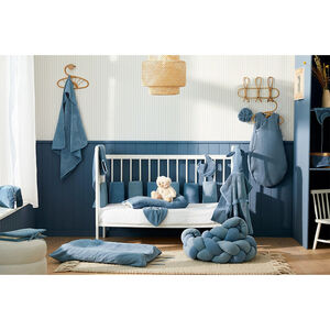 Vlecht decoratief gewatteerd Mix Match Blauwe Steen 
