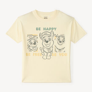 T-shirt met korte mouwen met Pat'Patrouille print voor jongens 